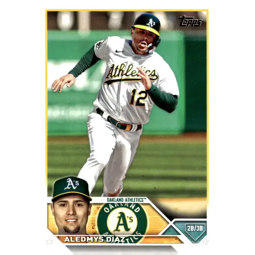 2023 Topps Update Series #US118 Aledmys Diaz NM-MT Oakland Athletics Baseball Card - Baseball Card