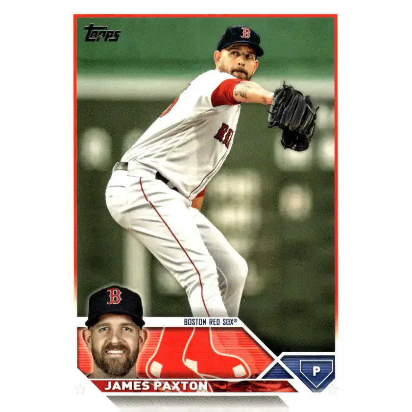 2023 Topps Update Series #US119 James Paxton NM-MT Boston Red Sox Baseball Card - Baseball Card