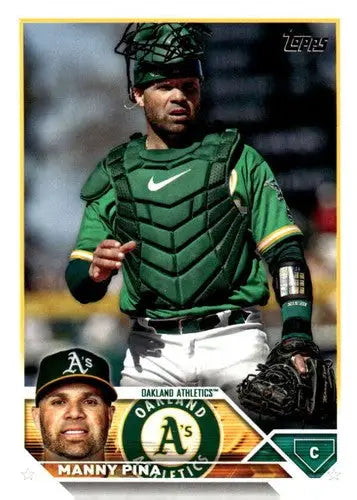2023 Topps Update Series #US127 Manny Pina NM-MT Athletics ID:67656 - Baseball Card Single