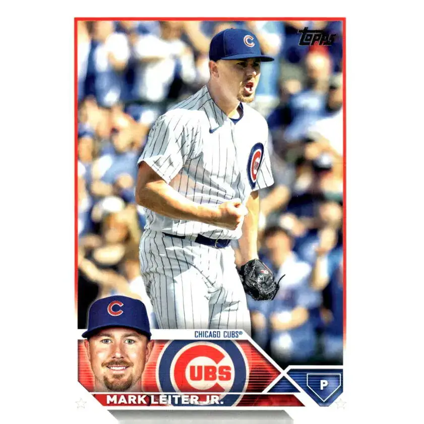 2023 Topps Update Series #US13 Mark Leiter Jr. NM-MT Chicago Cubs Baseball Card - Baseball Card