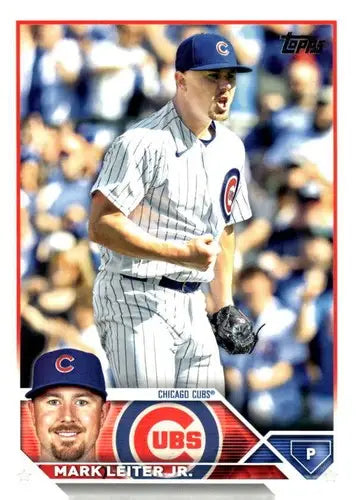 2023 Topps Update Series #US13 Mark Leiter Jr. NM Near Mint Cubs ID:65633 - Baseball Card Single