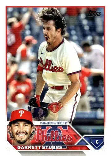 2023 Topps Update Series #US137 Garrett Stubbs NM-MT Phillies ID:63829 - Baseball Card Single