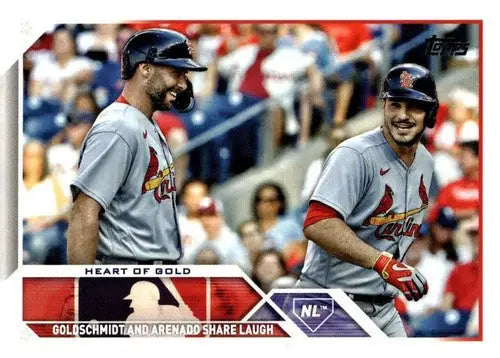2023 Topps Update Series #US147 Nolan Arenado/Paul Goldschmidt NM-MT Ca ID:67023 - Baseball Card Single