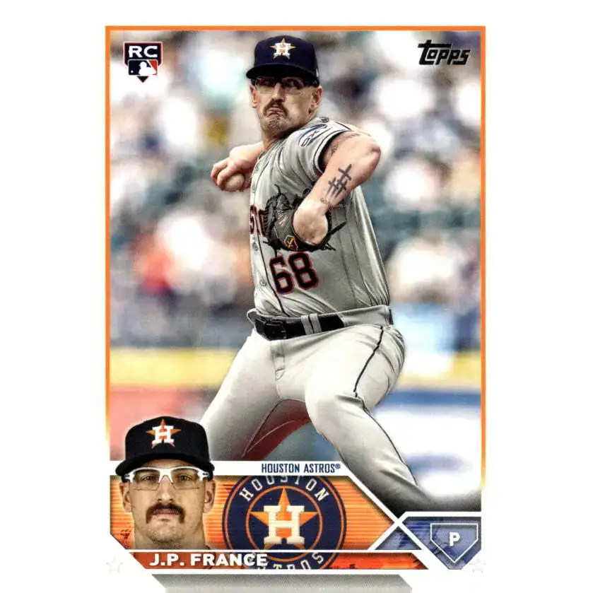 2023 Topps Update Series #US159 J.P. France NM-MT RC Rookie Houston Astros Baseball Card - Baseball Card