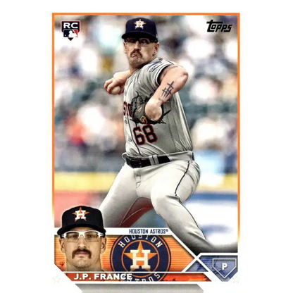 2023 Topps Update Series #US159 J.P. France NM-MT RC Rookie Houston Astros Baseball Card - Baseball Card