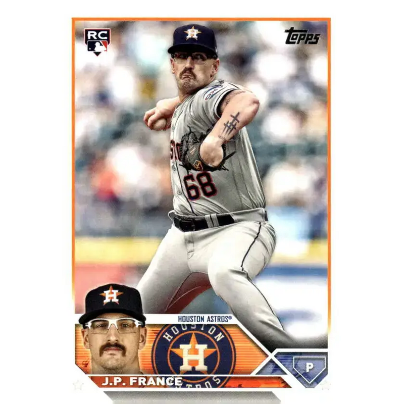 2023 Topps Update Series #US159 J.P. France NM-MT RC Rookie Houston Astros Baseball Card - Baseball Card Single
