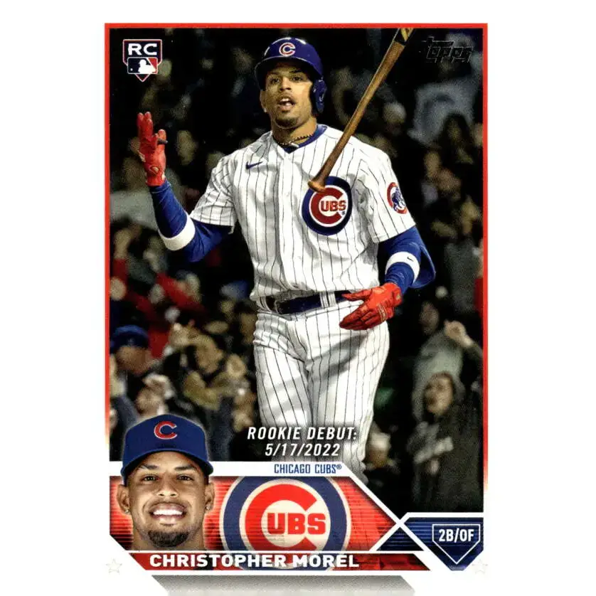 2023 Topps Update Series #US163 Christopher Morel NM-MT Chicago Cubs Baseball Card - Baseball Card