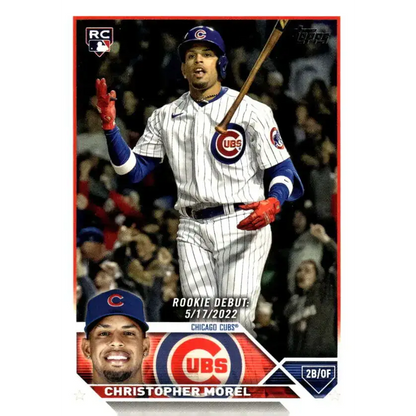 2023 Topps Update Series #US163 Christopher Morel NM-MT Chicago Cubs Baseball Card - Baseball Card