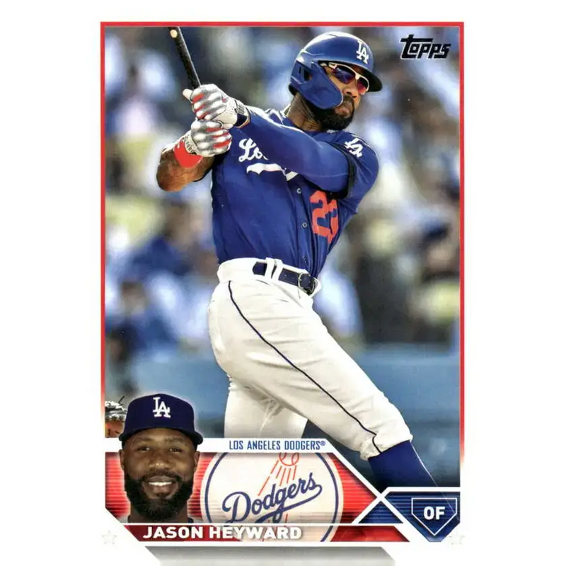 2023 Topps Update Series #US164 Jason Heyward NM-MT Los Angeles Dodgers Baseball Card