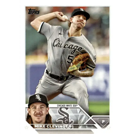 2023 Topps Update Series #US165 Mike Clevinger NM-MT Chicago White Sox Baseball Card - Baseball Card