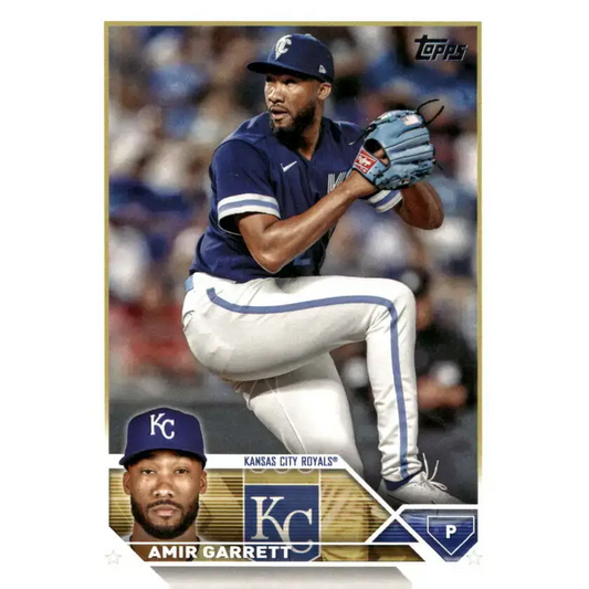 2023 Topps Update Series #US169 Amir Garrett NM-MT Kansas City Royals Baseball Card - Baseball Card Single