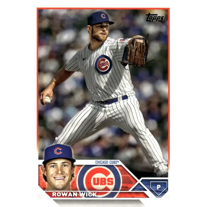 2023 Topps Update Series #US170 Rowan Wick NM-MT Chicago Cubs Baseball Card - Baseball Card