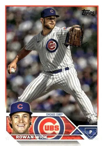 2023 Topps Update Series #US170 Rowan Wick NM-MT Cubs ID:63853 - Baseball Card Single