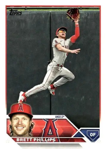 Original gloss 2023 Topps Update Series US171 Brett Phillips baseball card NM near mint