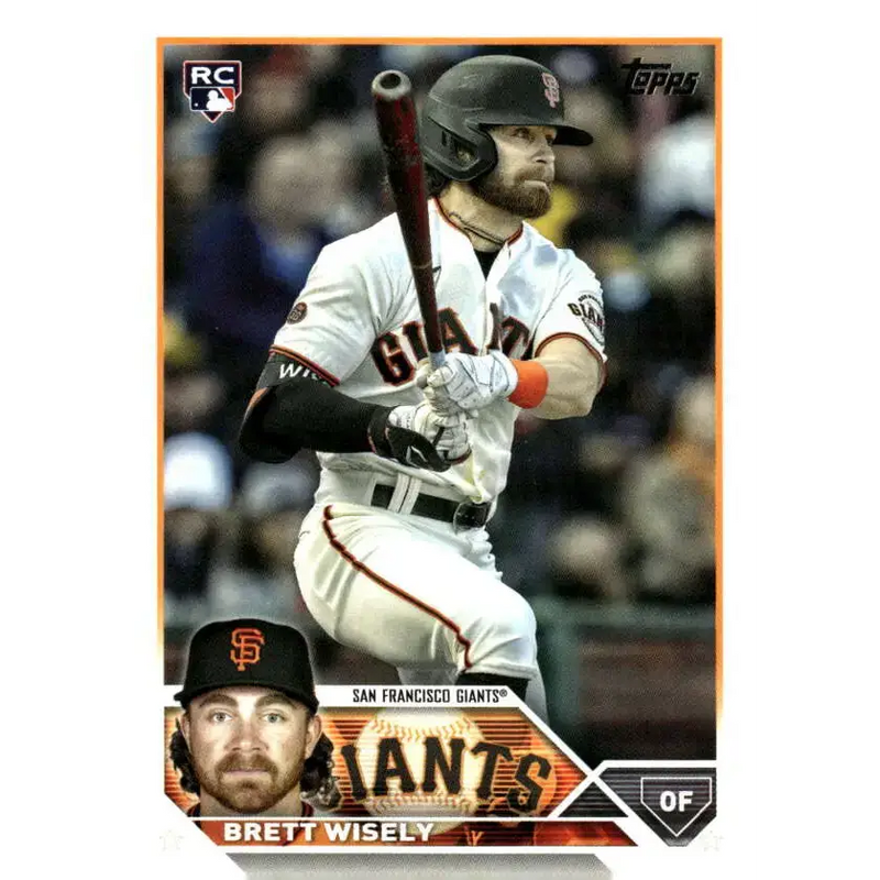 2023 Topps Update Series #US174 Brett Wisely NM-MT RC Rookie San Francisco Giants Baseball Card - Baseball Card Single
