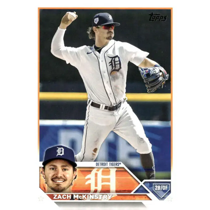 2023 Topps Update Series #US175 Zach McKinstry NM-MT Detroit Tigers Baseball Card - Baseball Card