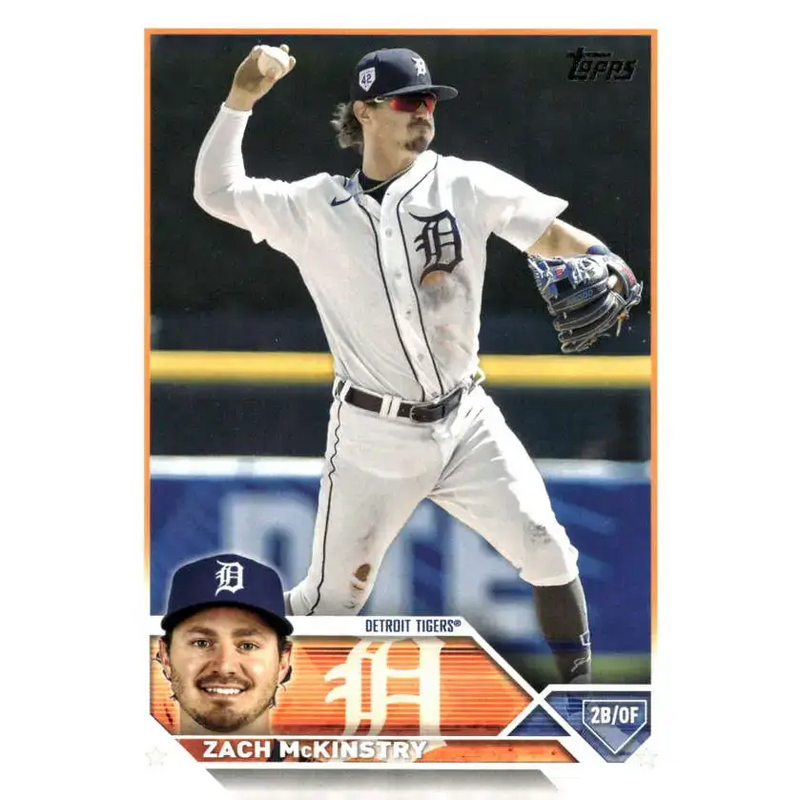 2023 Topps Update Series #US175 Zach McKinstry NM-MT Detroit Tigers Baseball Card - Baseball Card Single