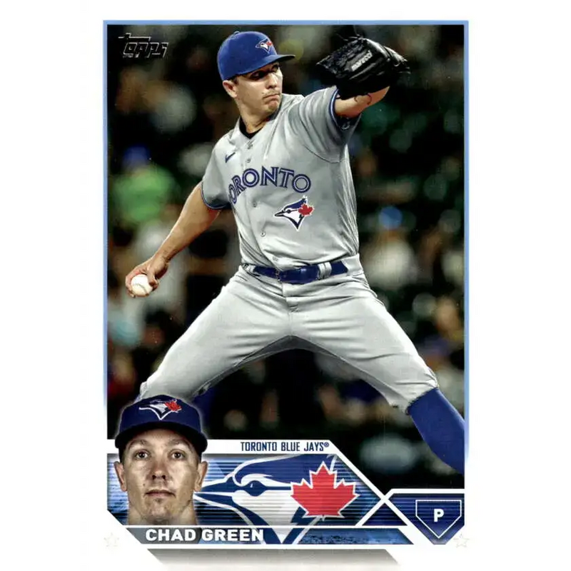 2023 Topps Update Series #US176 Chad Green NM-MT Toronto Blue Jays Baseball Card - Baseball Card Single