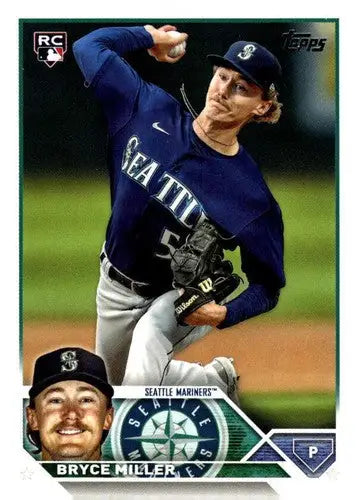 2023 Topps Update Series #US178 Bryce Miller NM-MT RC Rookie Mariners ID:63474 - Baseball Card Single