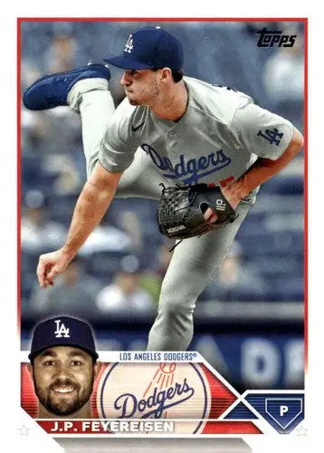 2023 Topps Update Series #US191 J.P. Feyereisen NM-MT Dodgers ID:73878 - Baseball Card Single