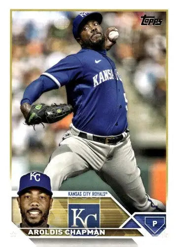 2023 Topps Update Series #US194 Aroldis Chapman NM-MT Royals ID:67668 - Baseball Card Single