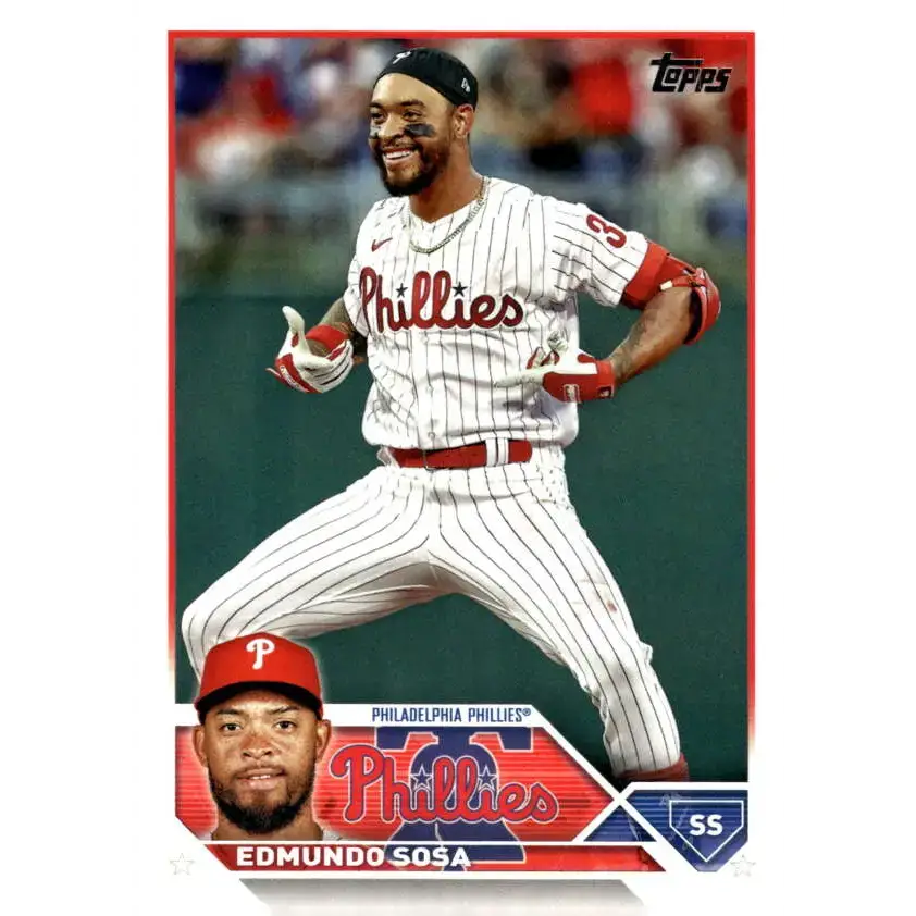 2023 Topps Update Series #US2 Edmundo Sosa NM-MT Philadelphia Phillies Baseball Card