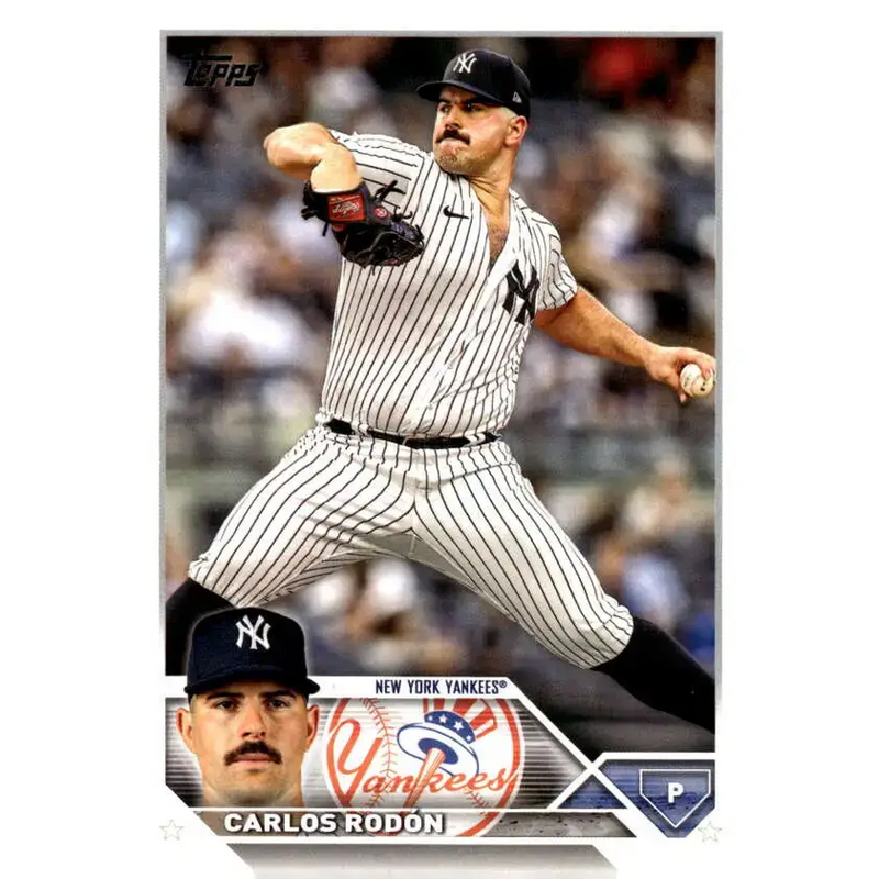 2023 Topps Update Series #US200 Carlos Rodon NM-MT New York Yankees Baseball Card - Baseball Card Single