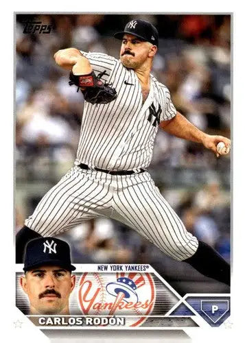 2023 Topps Update Series #US200 Carlos Rodon NM-MT Yankees ID:67670 - Baseball Card Single