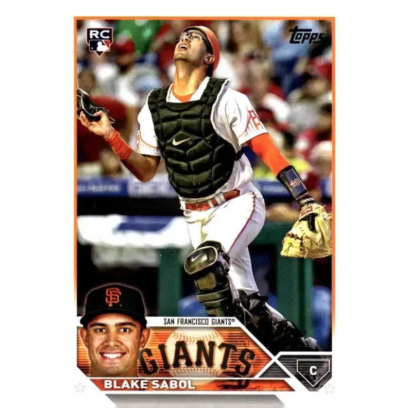 2023 Topps Update Series #US201 Blake Sabol NM-MT RC Rookie San Francisco Giants Baseball Card