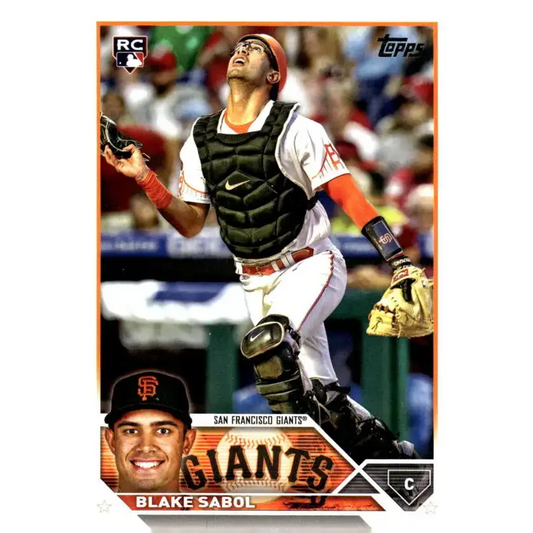 2023 Topps Update Series #US201 Blake Sabol NM-MT RC Rookie San Francisco Giants Baseball Card