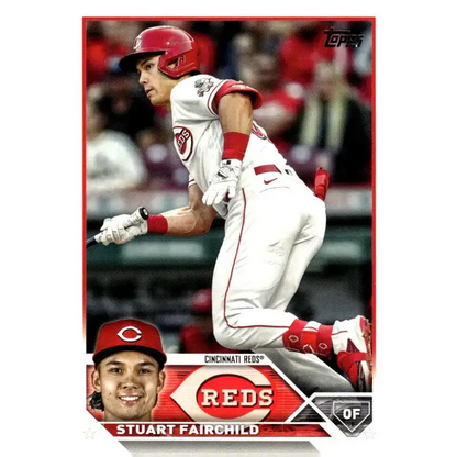 2023 Topps Update Series #US203 Stuart Fairchild NM-MT Cincinnati Reds Baseball Card - Baseball Card