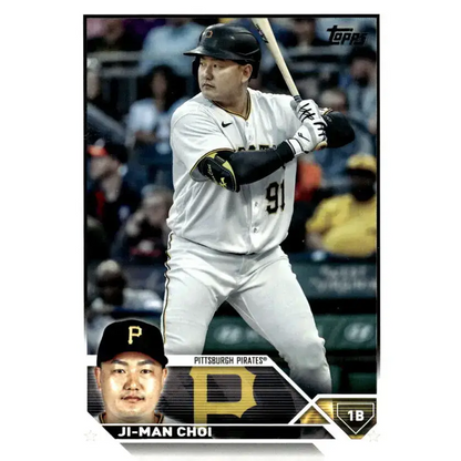 2023 Topps Update Series #US208 Ji-Man Choi NM-MT Pittsburgh Pirates Baseball Card - Baseball Card