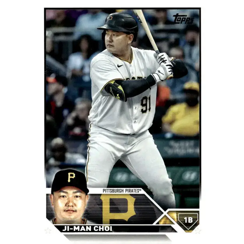 2023 Topps Update Series #US208 Ji-Man Choi NM-MT Pittsburgh Pirates Baseball Card - Baseball Card Single