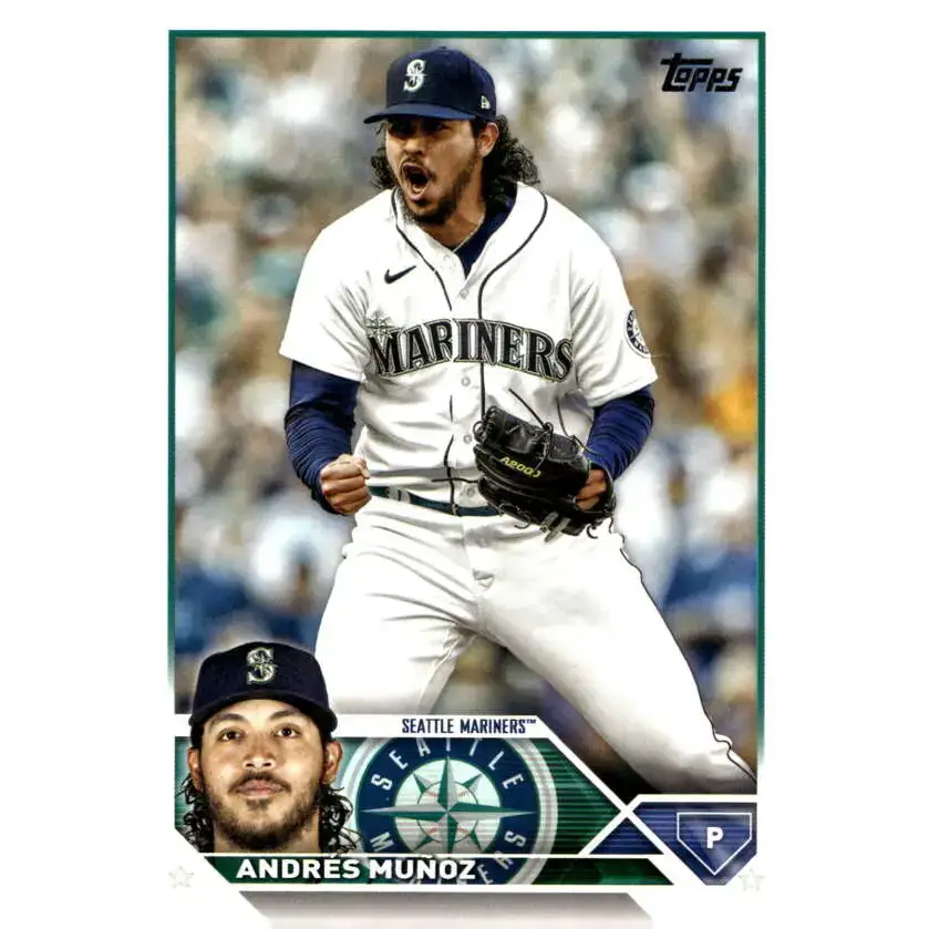 2023 Topps Update Series #US21 Andres Munoz NM-MT Seattle Mariners Baseball Card