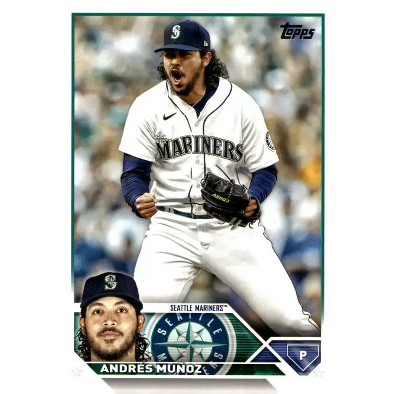 2023 Topps Update Series #US21 Andres Munoz NM-MT Seattle Mariners Baseball Card - Baseball Card Single