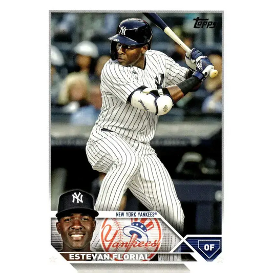2023 Topps Update Series #US211 Estevan Florial NM-MT New York Yankees Baseball Card - Baseball Card