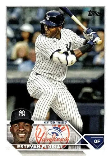 2023 Topps Update Series #US211 Estevan Florial NM-MT Yankees ID:63826 - Baseball Card Single