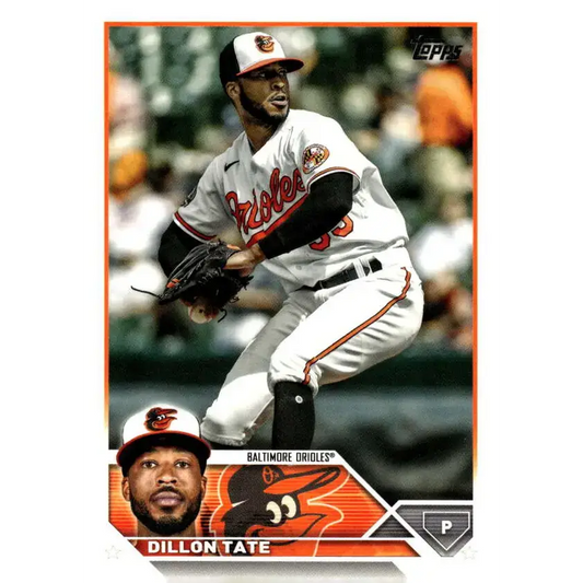 2023 Topps Update Series #US219 Dillon Tate NM-MT Baltimore Orioles Baseball Card - Baseball Card