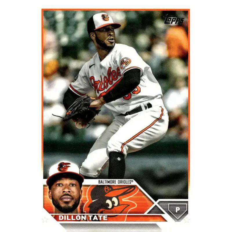 2023 Topps Update Series #US219 Dillon Tate NM-MT Baltimore Orioles Baseball Card - Baseball Card Single