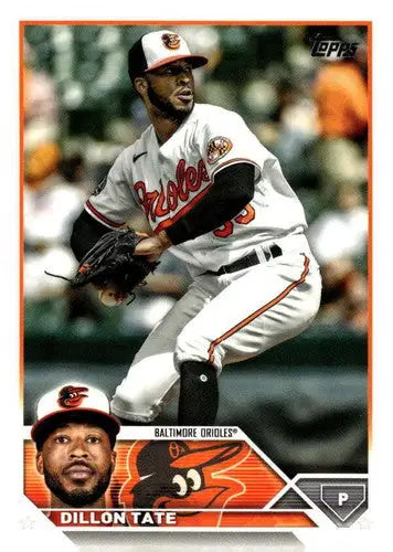 2023 Topps Update Series #US219 Dillon Tate NM-MT Orioles ID:63830 - Baseball Card Single