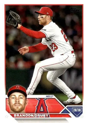 2023 Topps Update Series #US22 Brandon Drury NM-MT Angels ID:67635 - Baseball Card Single