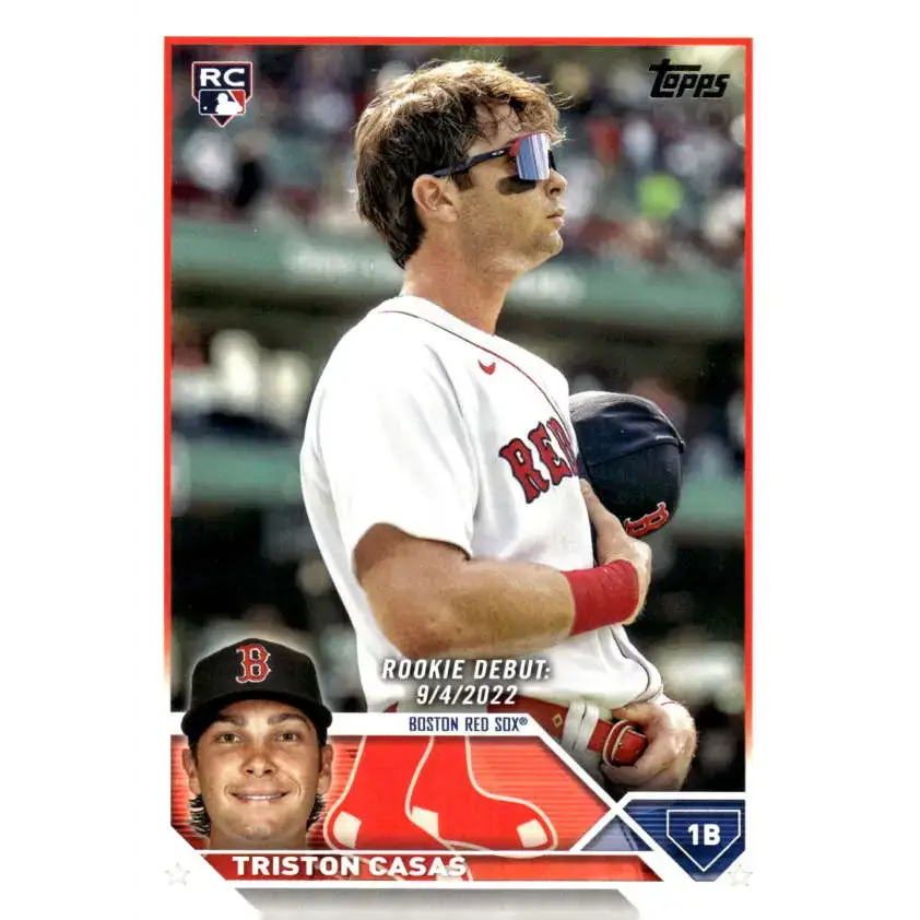 2023 Topps Update Series #US221 Triston Casas NM-MT Boston Red Sox Baseball Card - Baseball Card