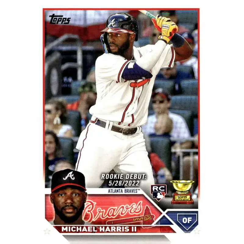 2023 Topps Update Series #US225 Michael Harris II NM-MT Atlanta Braves Baseball Card