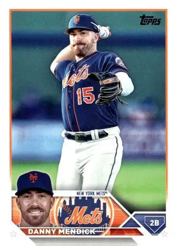 2023 Topps Update Series US23 Danny Mendick NM Near Mint Baseball Card with Original Gloss