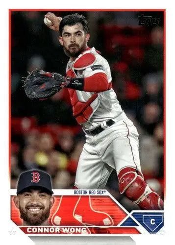2023 Topps Update Series #US232 Connor Wong NM-MT Red Sox ID:63876 - Baseball Card Single