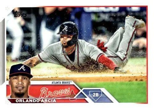 2023 Topps Update Series #US234 Orlando Arcia NM-MT Braves ID:67674 - Baseball Card Single