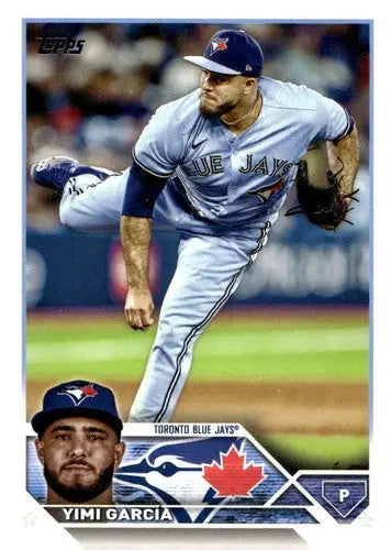 2023 Topps Update Series #US235 Yimi Garcia NM-MT Blue Jays ID:67675 - Baseball Card Single