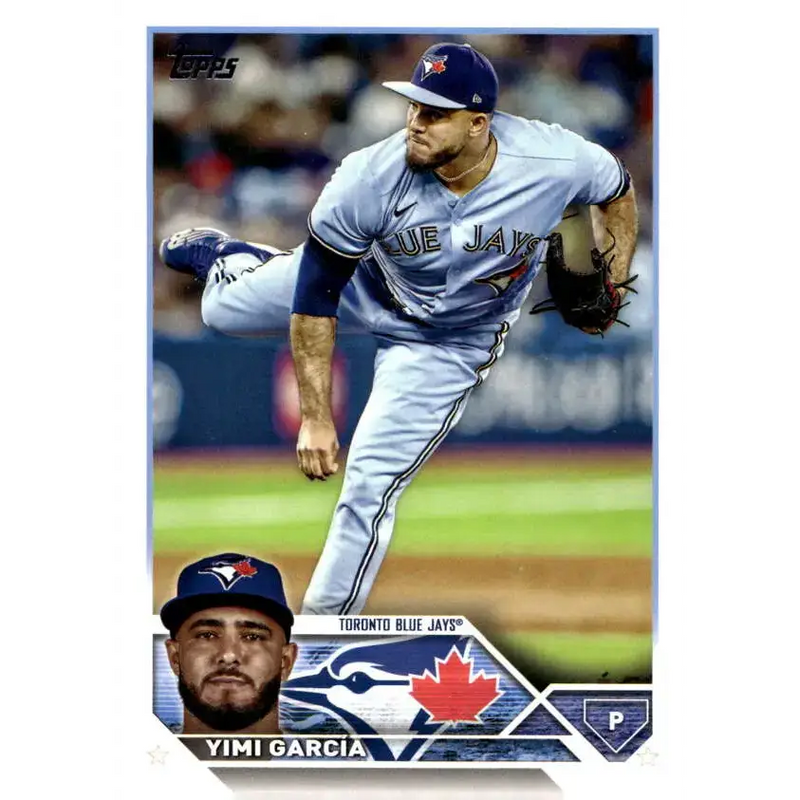 2023 Topps Update Series #US235 Yimi Garcia NM-MT Toronto Blue Jays Baseball Card - Baseball Card Single