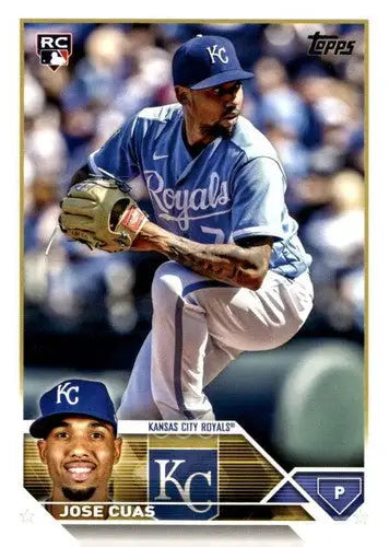 2023 Topps Update Series US246 Jose Cuas mint RC rookie baseball card in original gloss