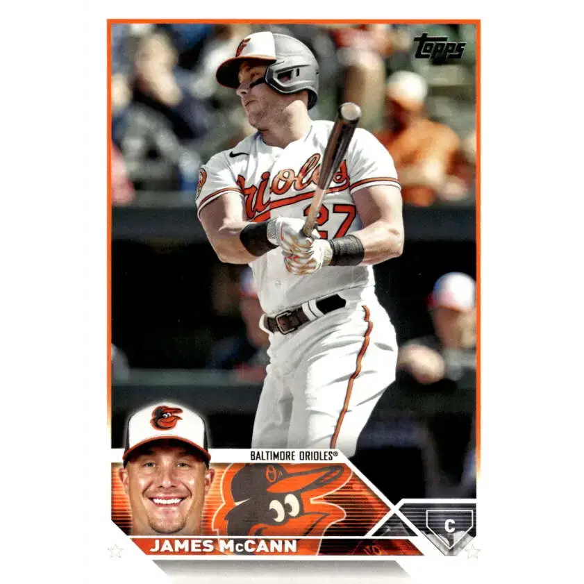 2023 Topps Update Series #US248 James McCann NM-MT Baltimore Orioles Baseball Card - Baseball Card